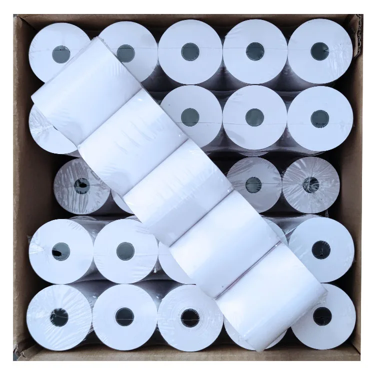 Manufacturer ATM Receipt 57 mm 2 1/4 57x30 57x38 57x40 Till Roll Pos Printing Thermal Paper for Cash Register Machine 57 X 40