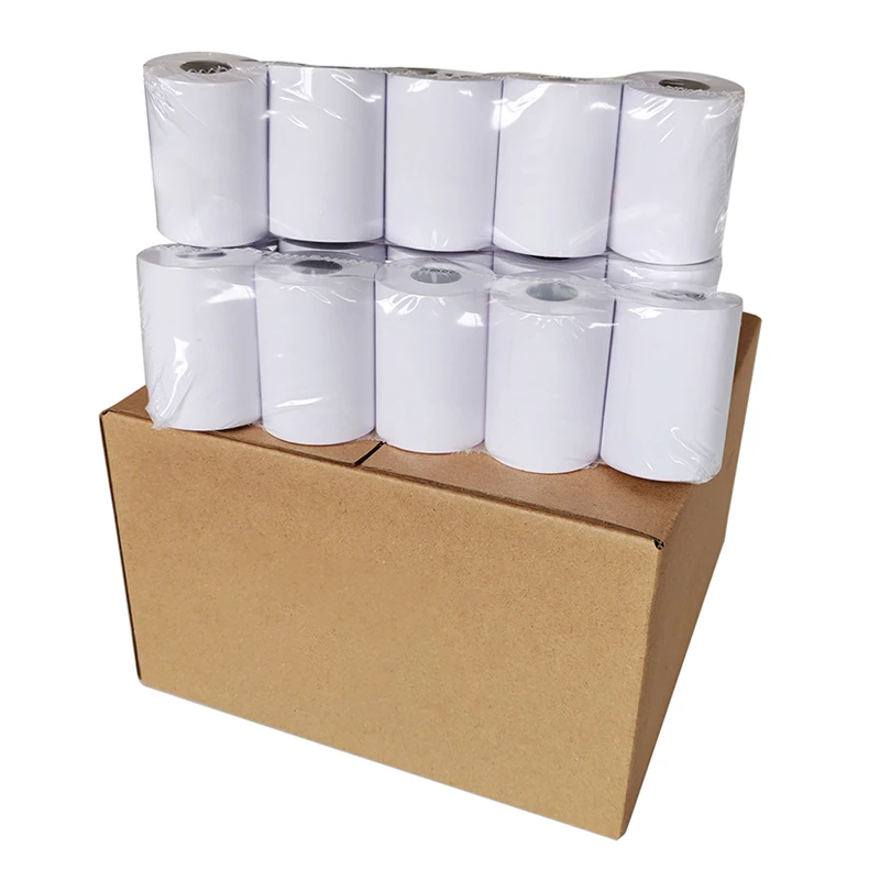 Wholesale BPA Free Credit Card Terminal Lottery Custom Thermal Paper Boarding Pass Airline Ticket