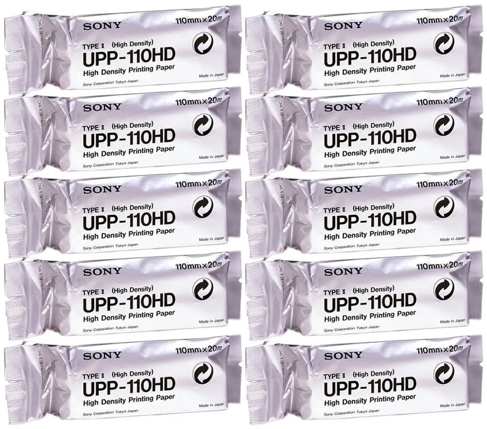 High Density Ultrasound Thermal Paper UPP210HD UPP 110HD for Sony UP990ad Printer 210HD