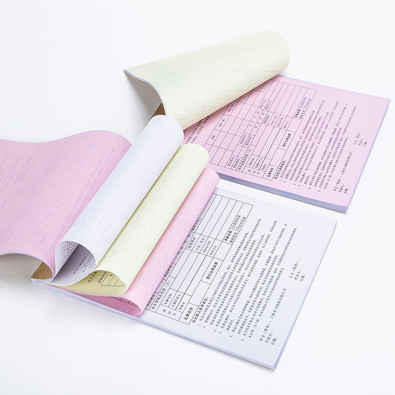 Custom 3 Part Carbonless Forms