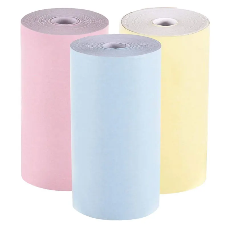 Colorful Paper Rolls On White 1
