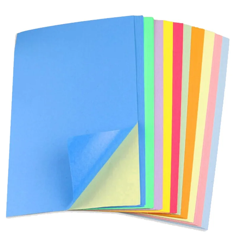 Colorful Papers Stack For Crafting
