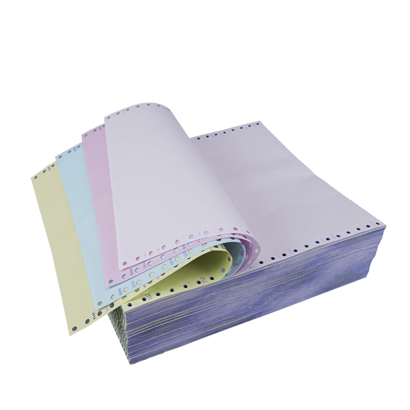 Colorful Punched Notebook Pages Stack 1