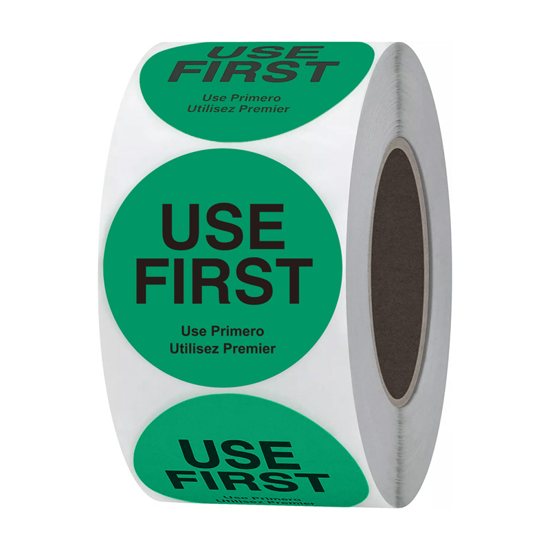 Adhesive Circle Labels