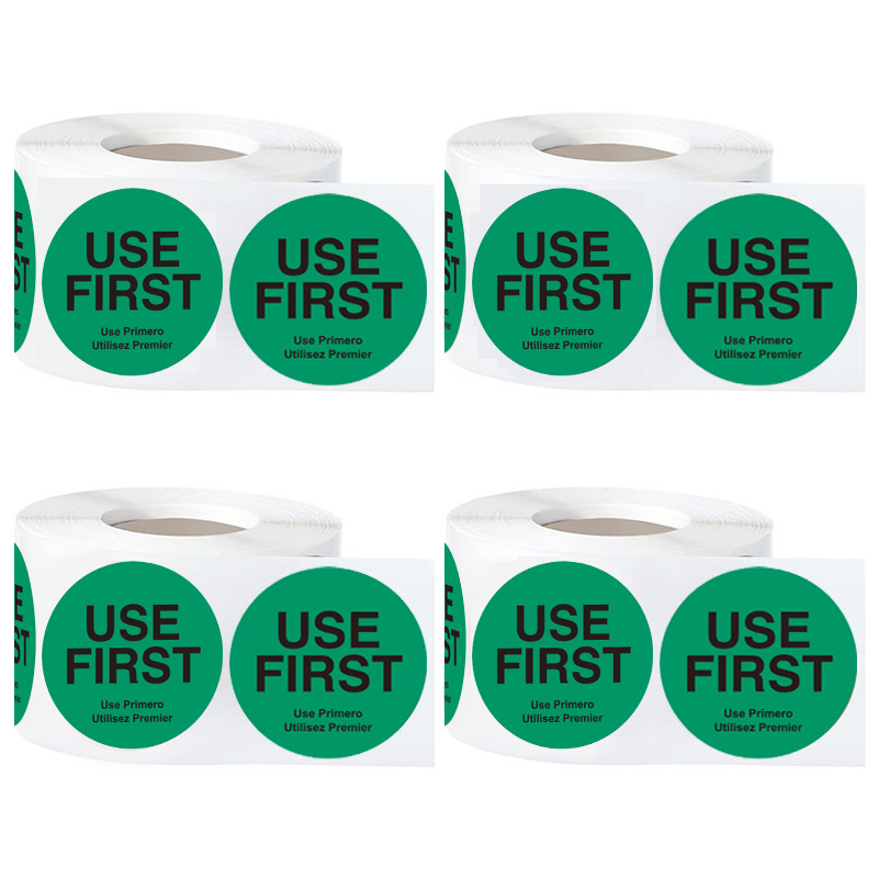 Adhesive Circle Labels