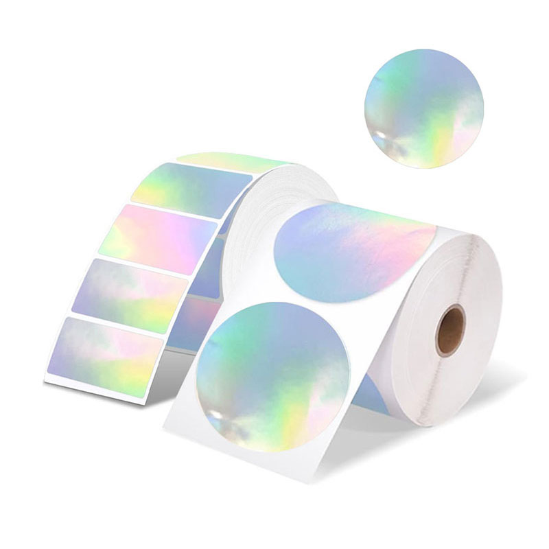 Clear Round Adhesive Stickers