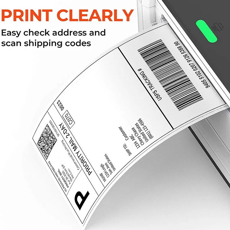 Thermal Printer Shipping Label