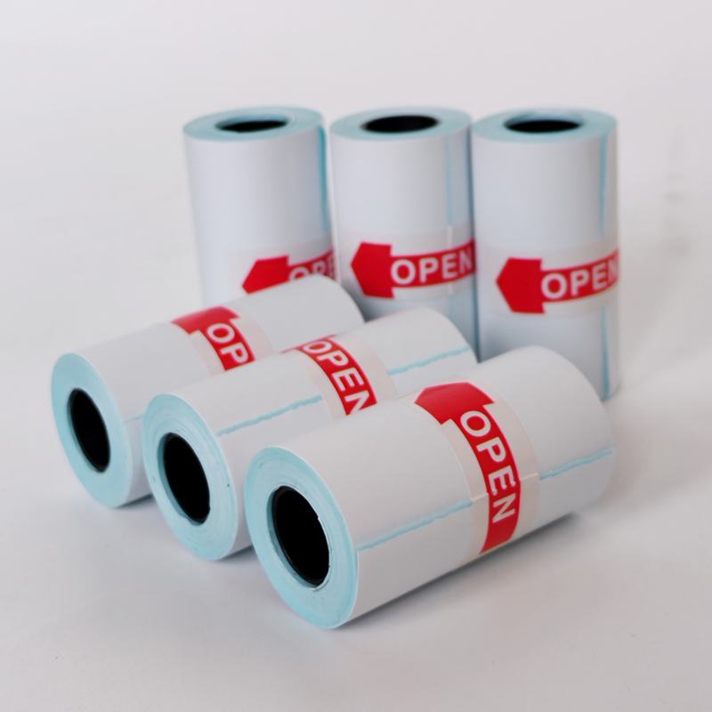 Printed Self Adhesive Labels On A Roll