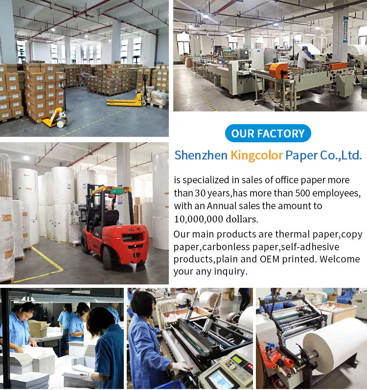 Shenzhen Kingcolor Paper Factory Production Lines