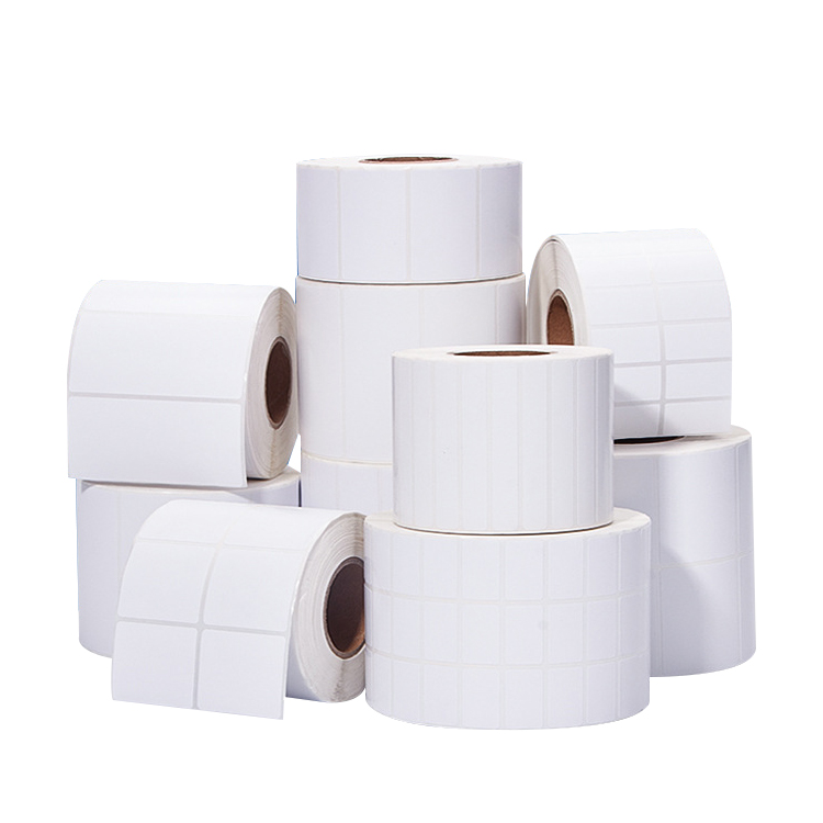 Adhesive White Labels