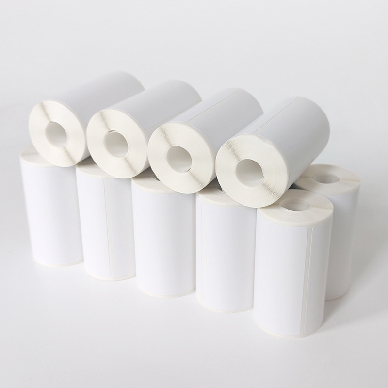 Printed Self Adhesive Labels On A Roll
