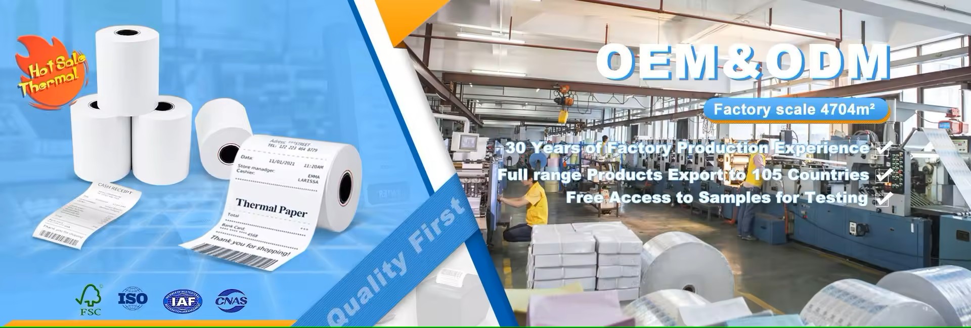 direct thermal paper manufacturers