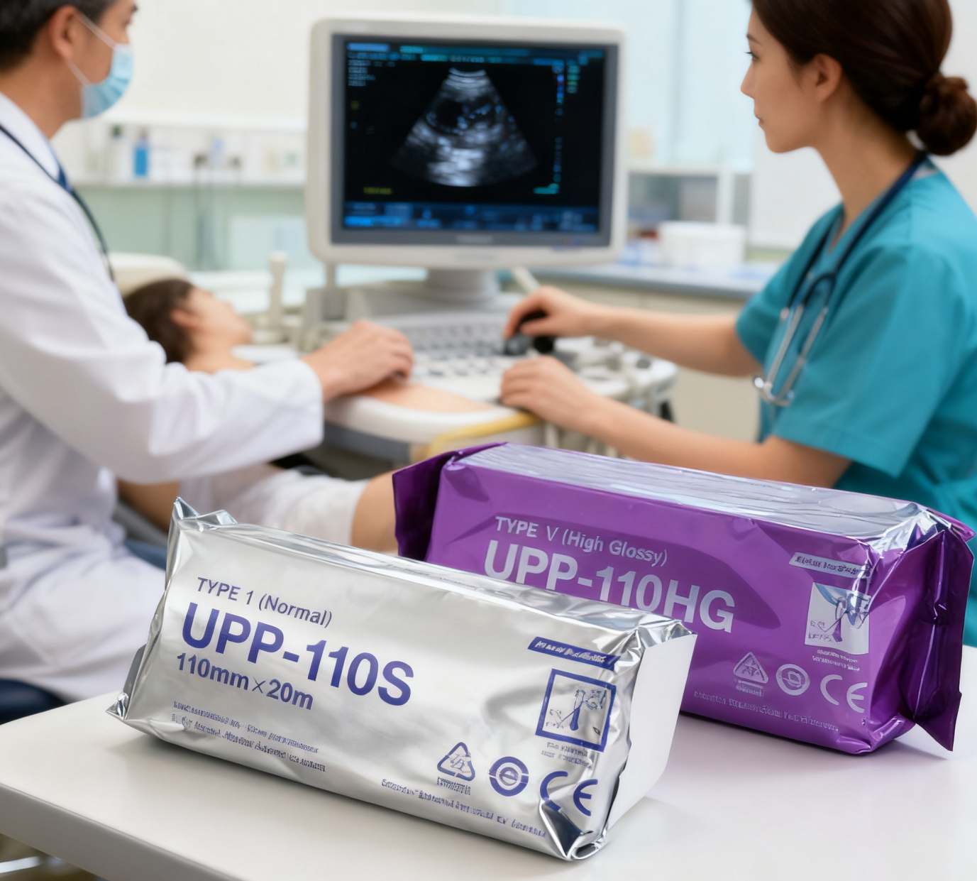 Matte Finish Ultrasound Paper