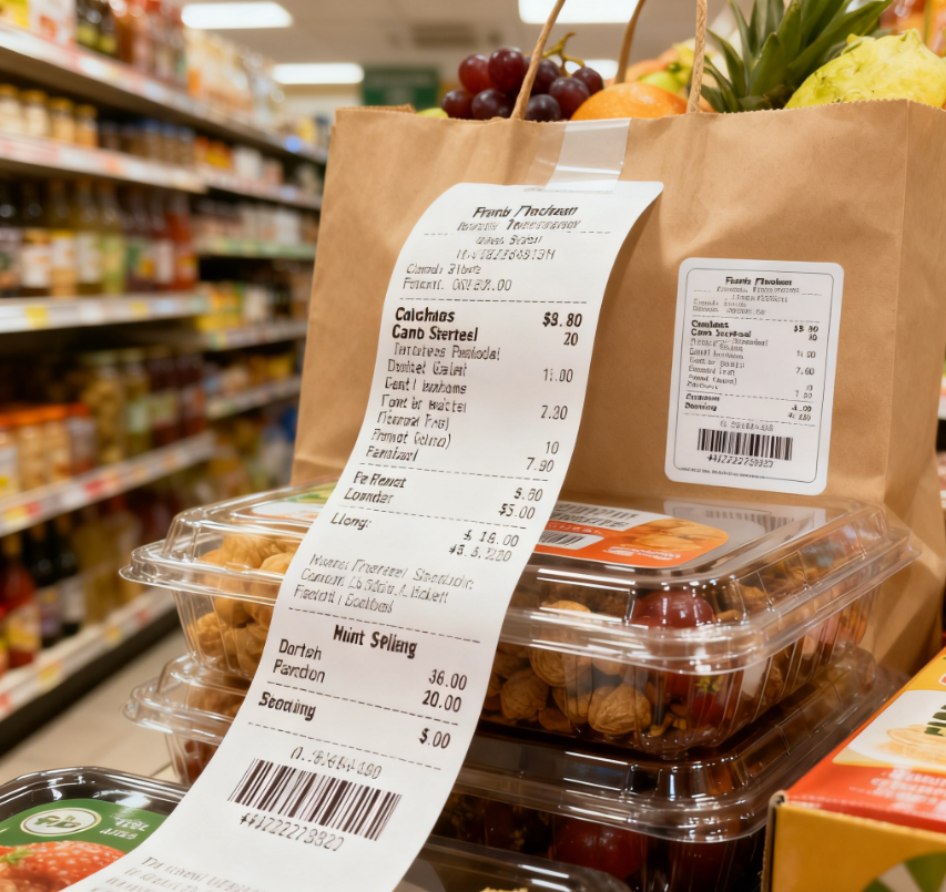 Features of Sticky Thermal Paper Roll for Retail Receipt