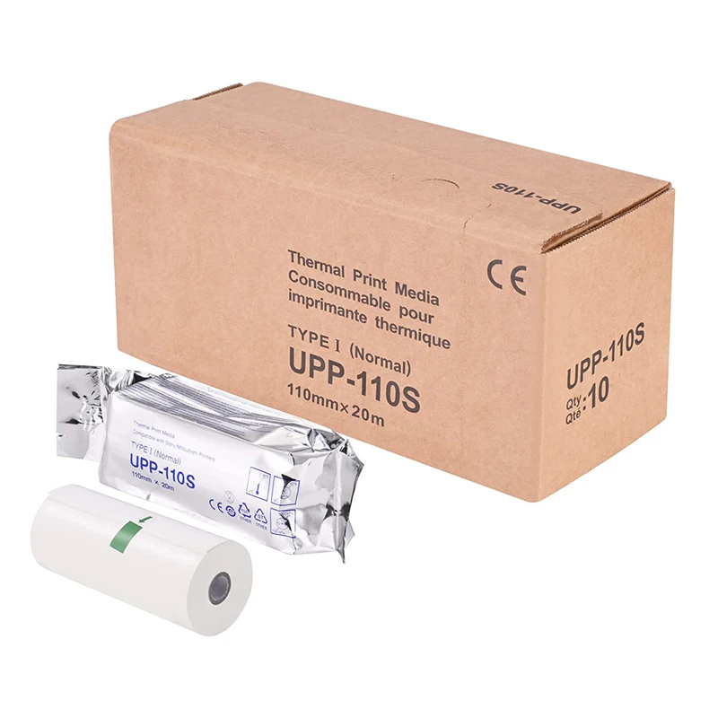Sony UPP 110S: Premium Thermal Paper for Accurate Medical Imaging and Printing